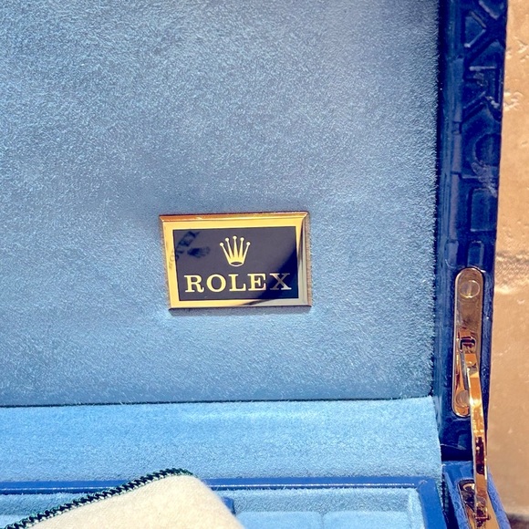 Genuine Vintage Rolex 51.00.01 Watch Jewelry Box Case & Key - Picture 7 of 11